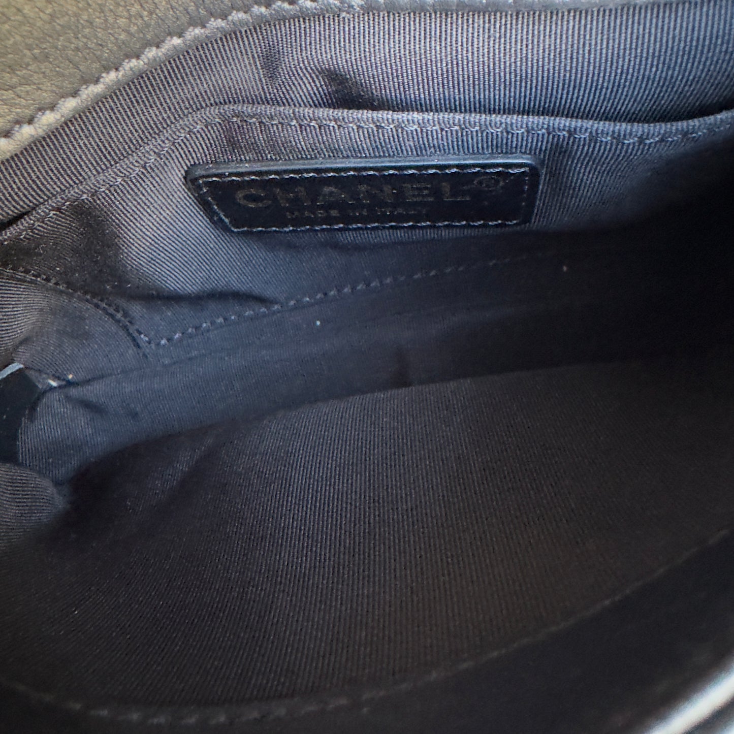 Chanel Quilted Leather Mini Business Affinity Flap Crossbody