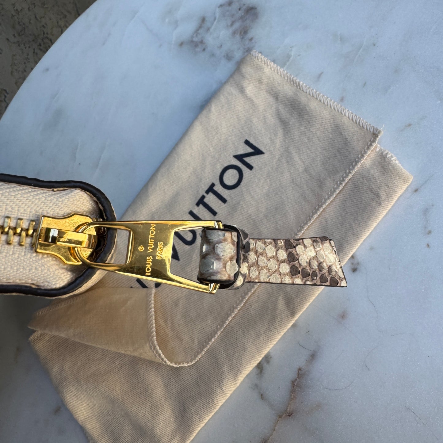Louis Vuitton Python Empreinte Zippy Wallet