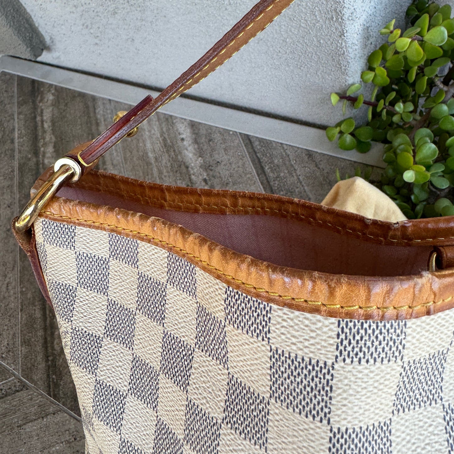 Louis Vuitton Damier Azur Delightful PM