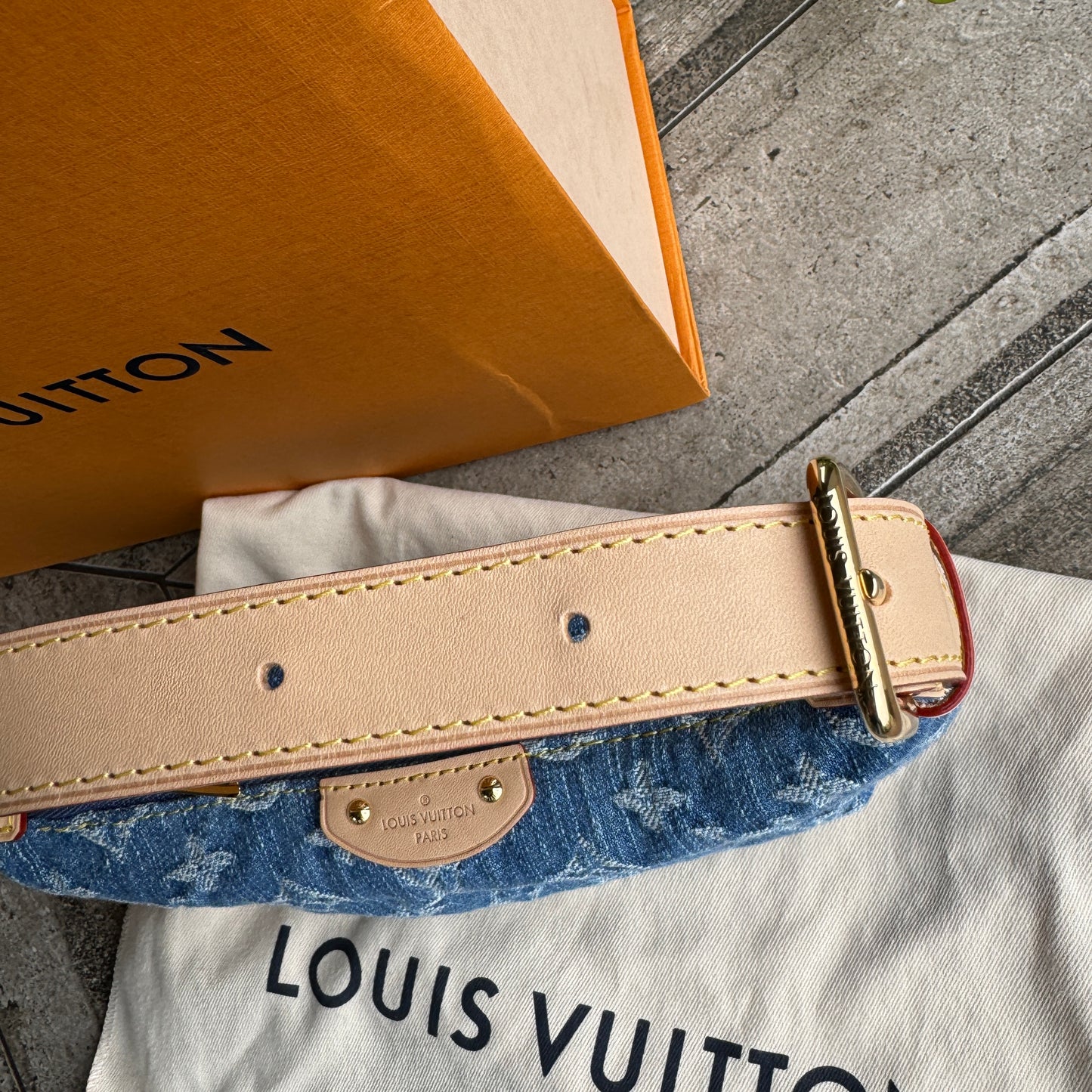 Louis Vuitton Monogram Denim Hills Pochette