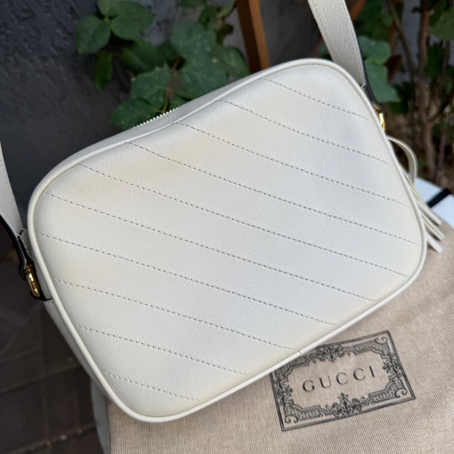 Gucci Blondie Small Leather Camera Bag Crossbody