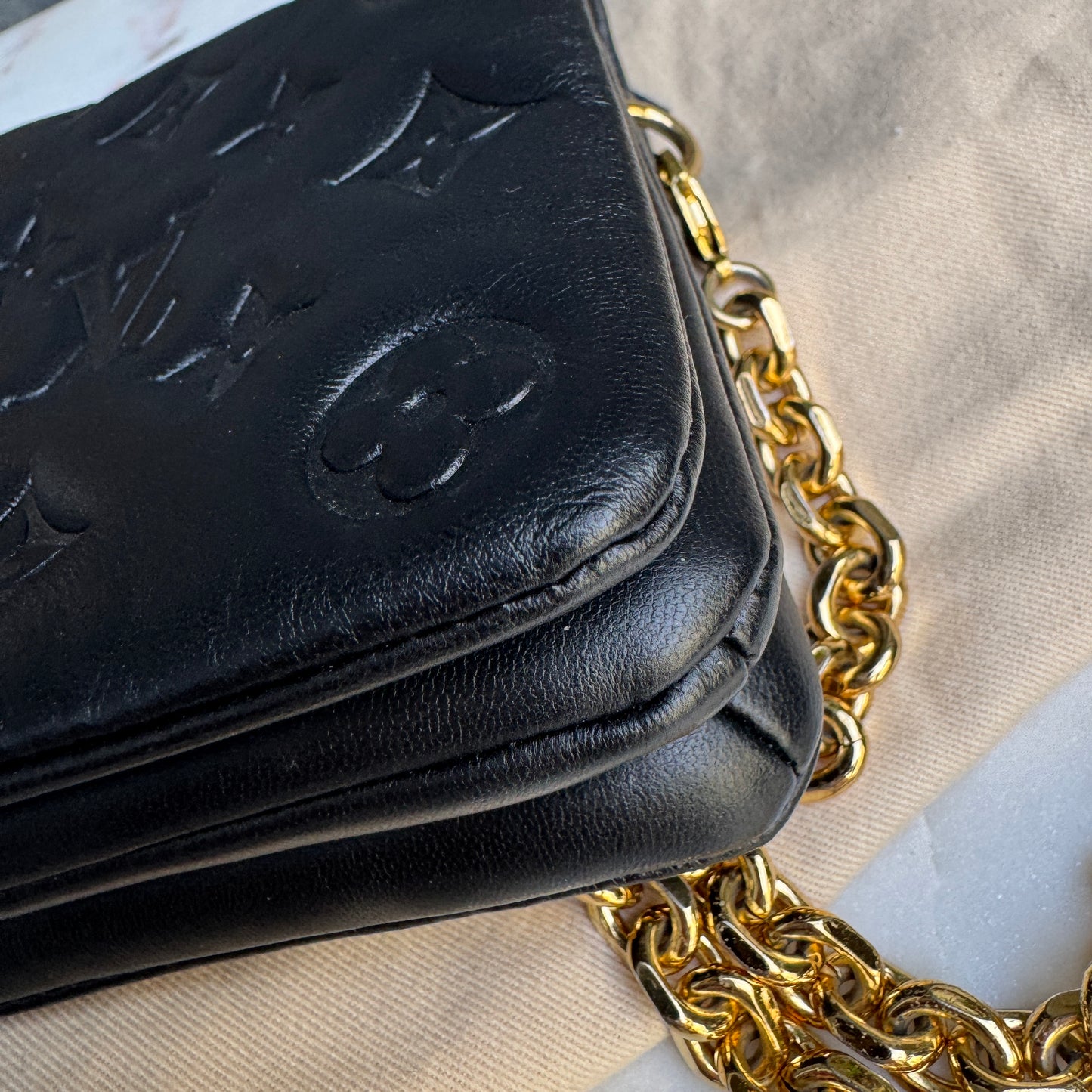 Louis Vuitton Empreinte Pochette Coussin Crossbody