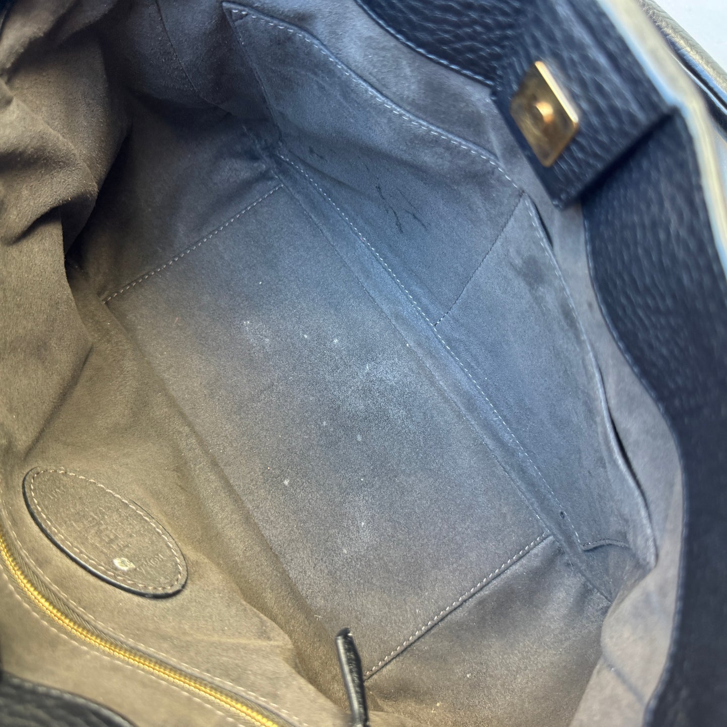 Fendi Vitello Glacier Small FF Tote