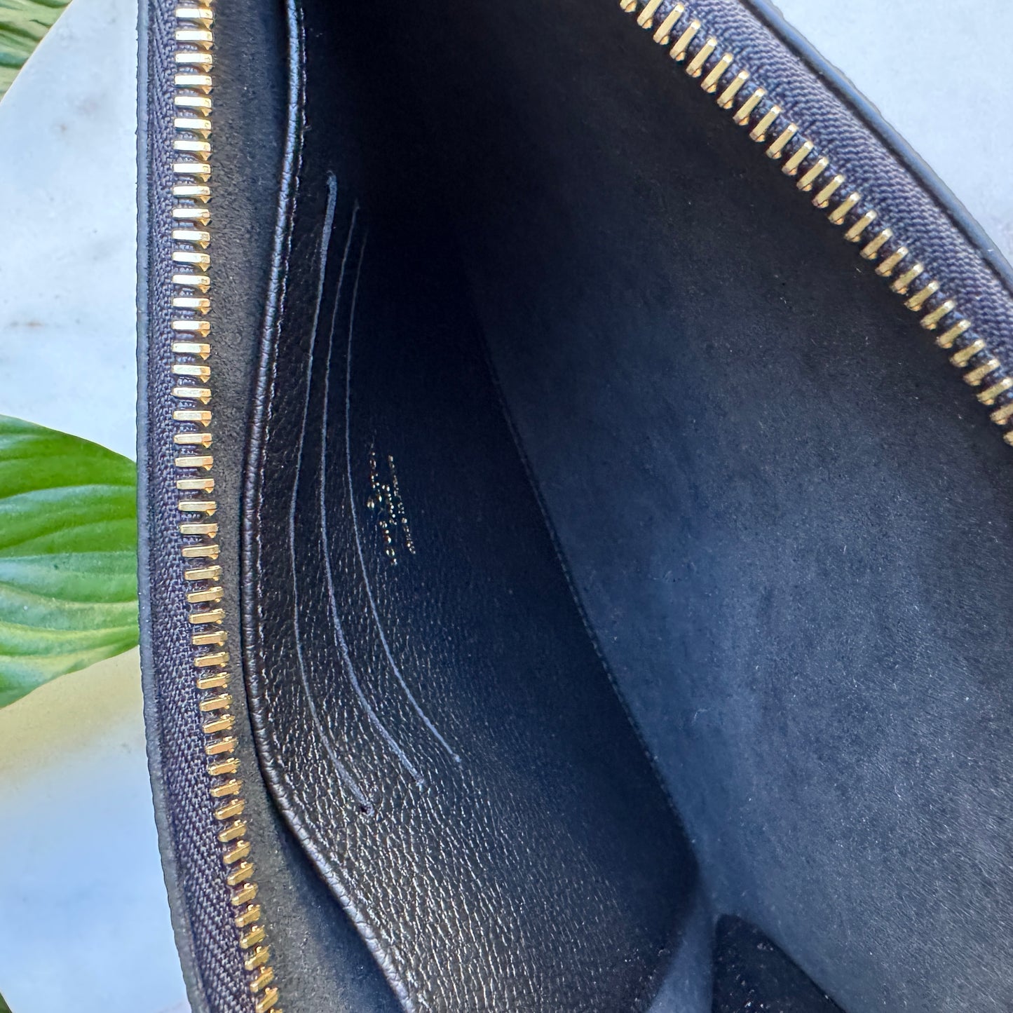 Louis Vuitton Empreinte Monogram Giant Wild at Heart Pochette Wristlet