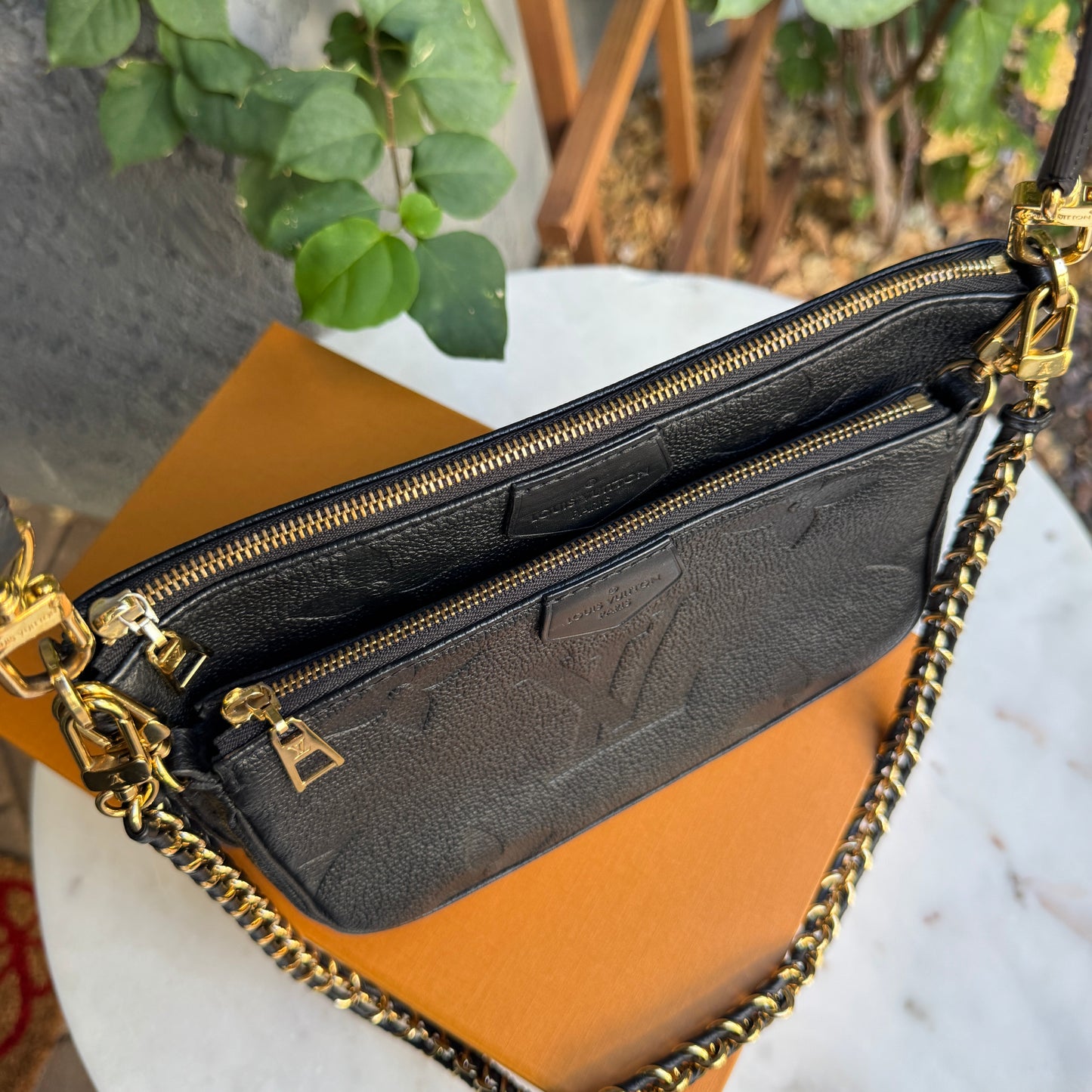 Louis Vuitton Multi Pochette Empreinte Crossbody