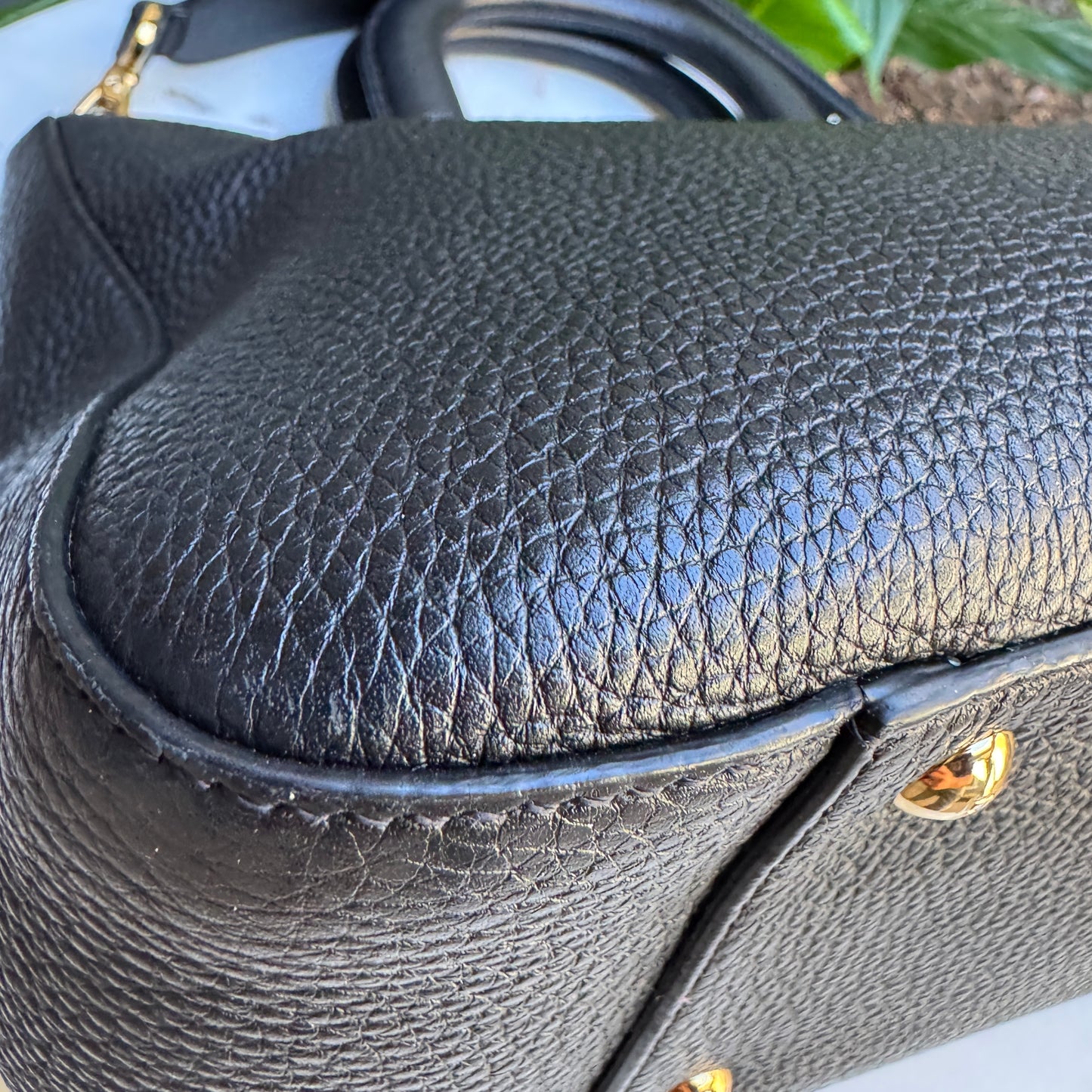 Fendi Vitello Glacier Small FF Tote