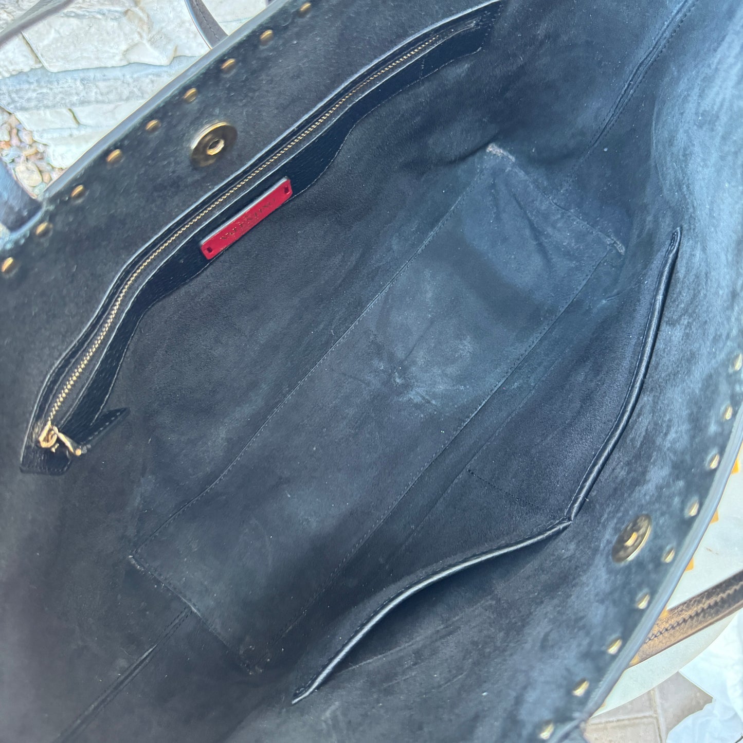 Valentino Garavani Rockstud Leather Tote