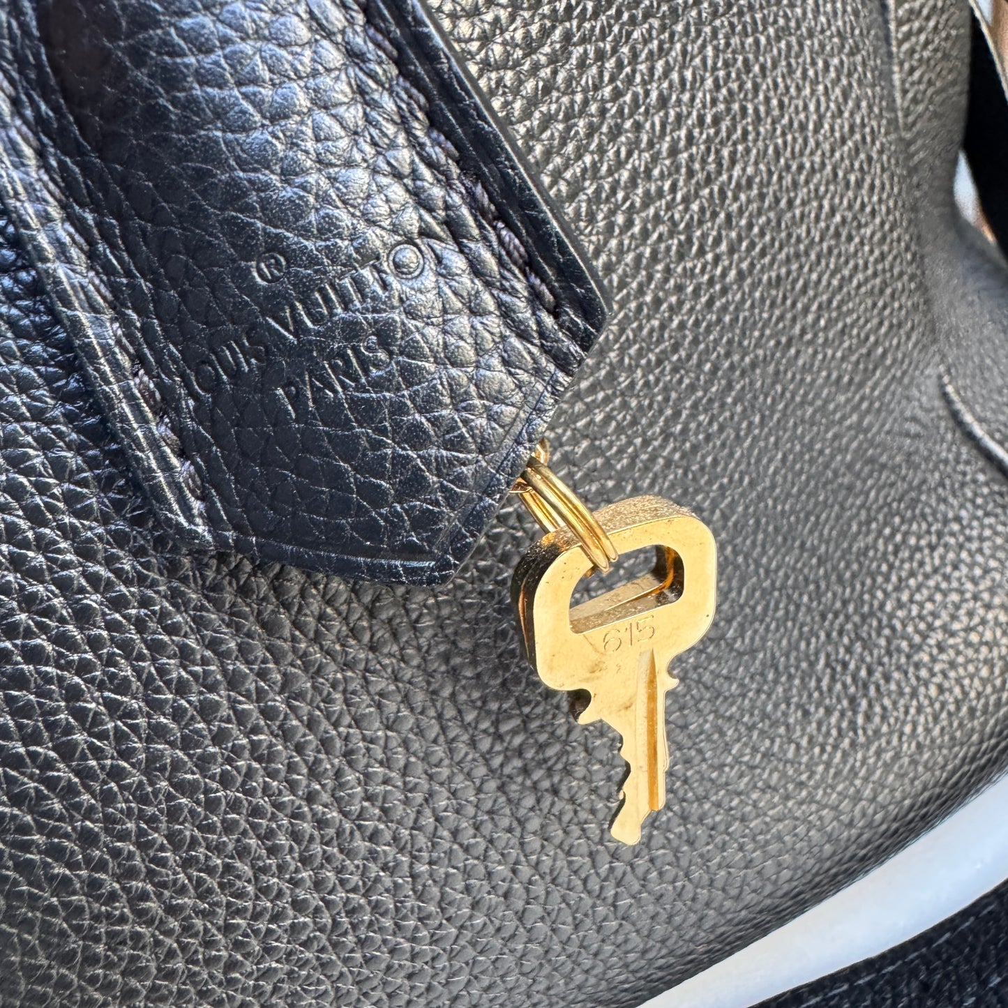 Louis Vuitton Milla MM Leather Tote