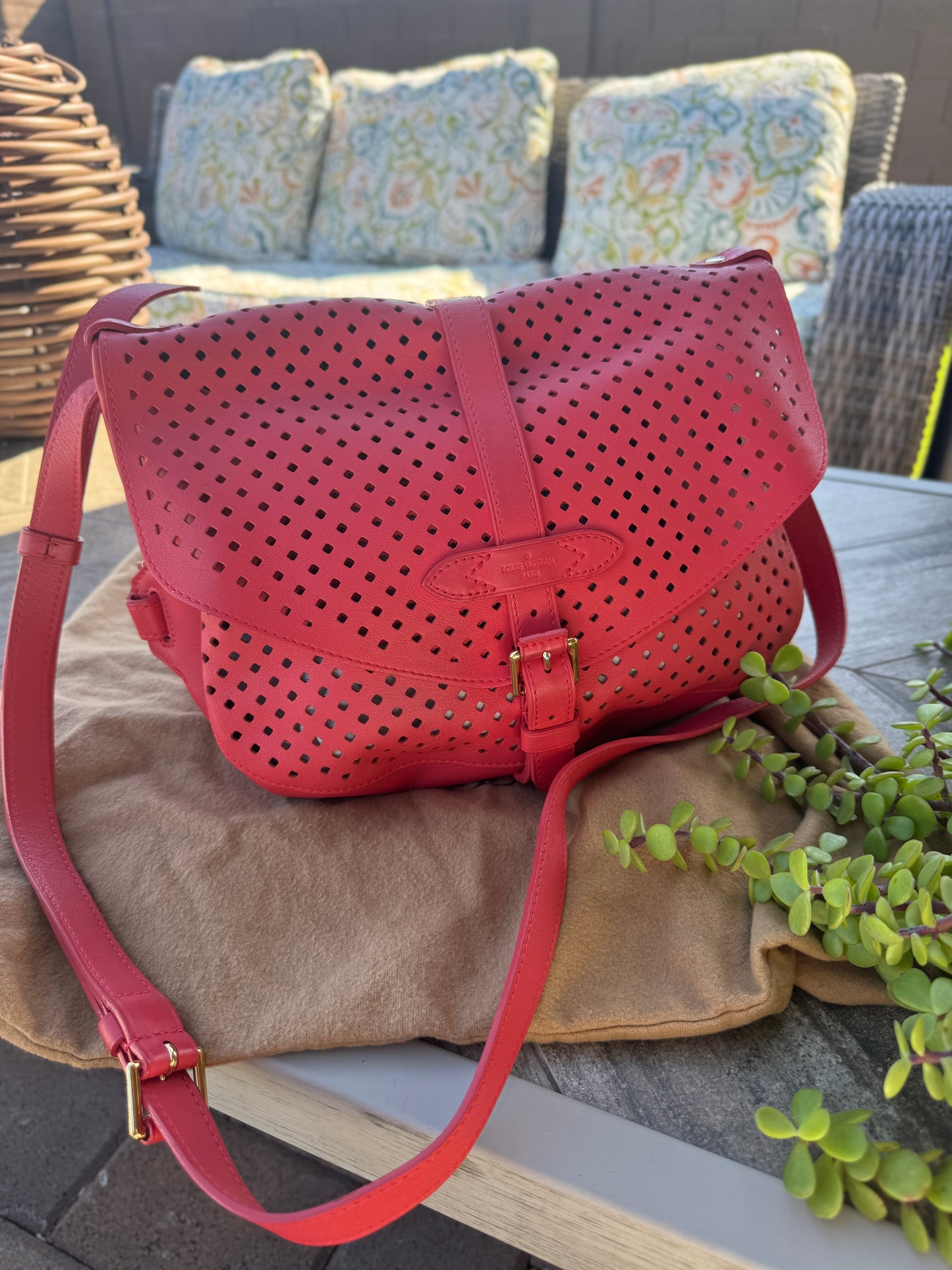 Louis Vuitton SC Flore Saumur Crossbody