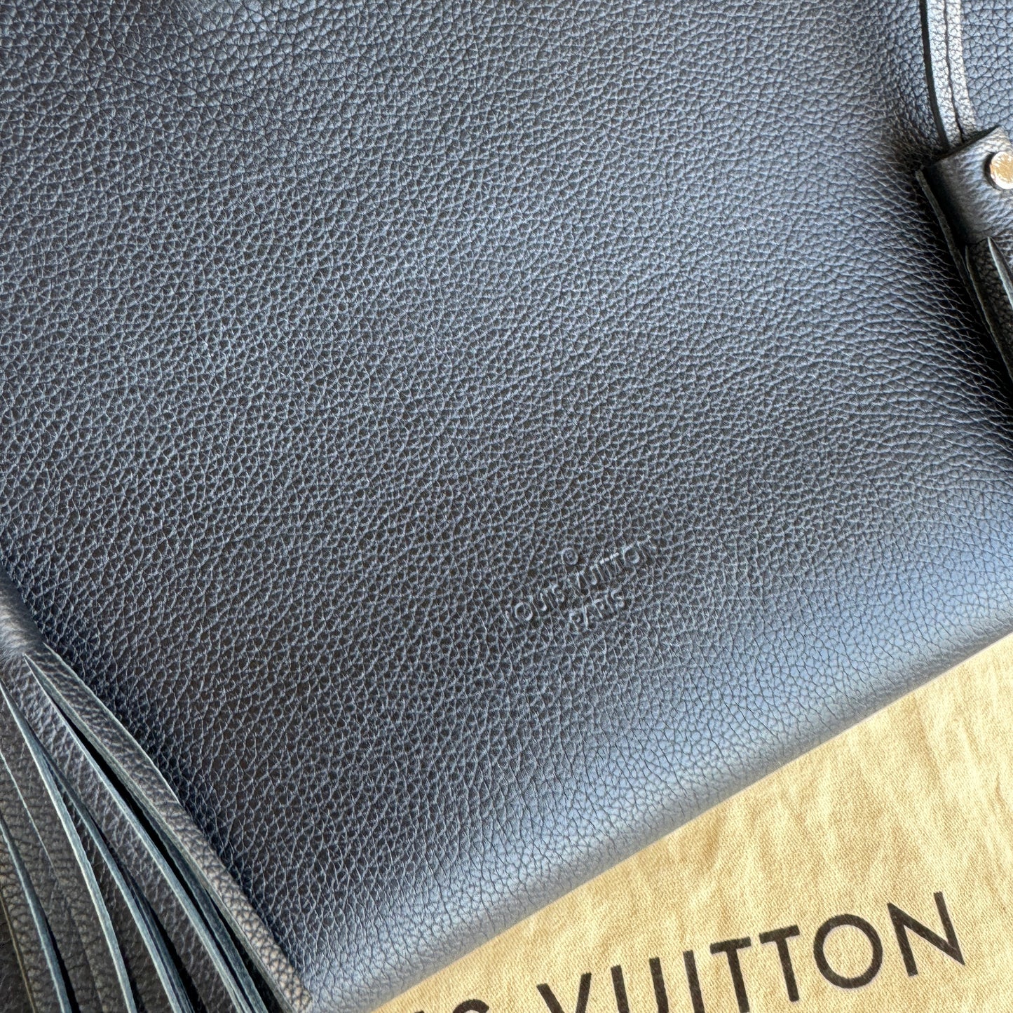 Louis Vuitton Lockmeto Leather Tote