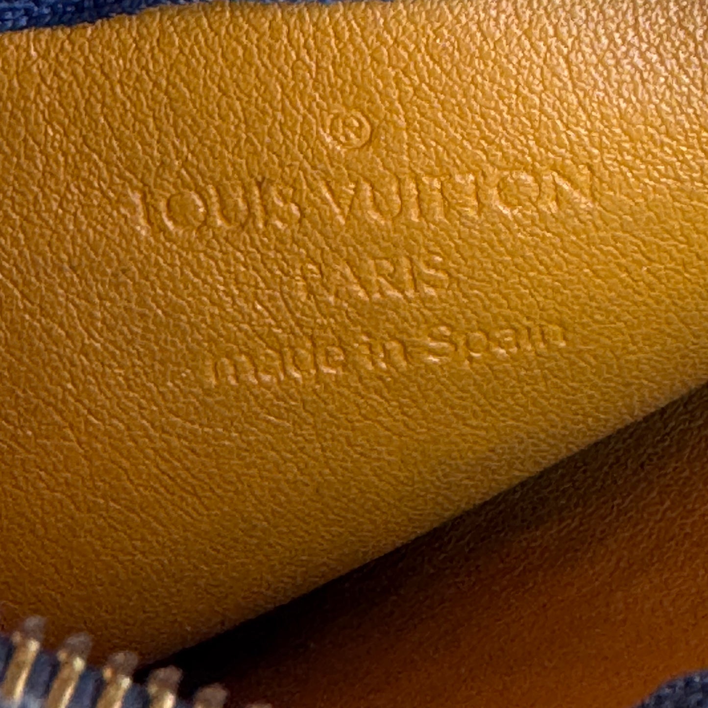 Louis Vuitton Monogram Denim Keychain Pouch