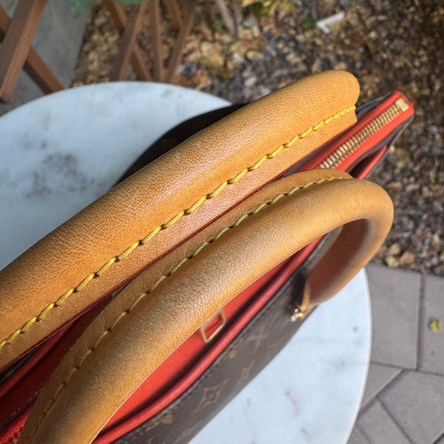 Louis Vuitton Pallas MM Monogram Shoulder Bag