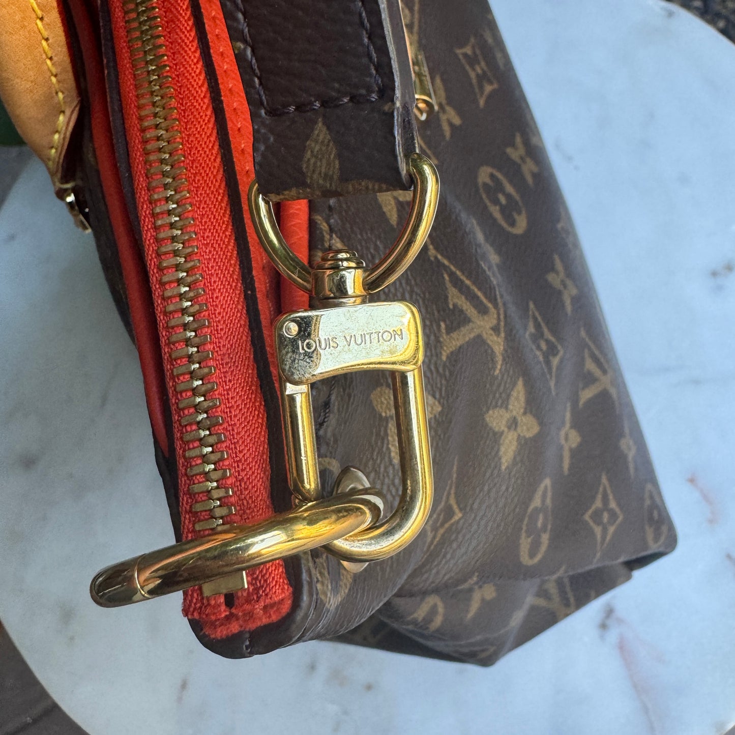 Louis Vuitton Pallas MM Monogram Shoulder Bag