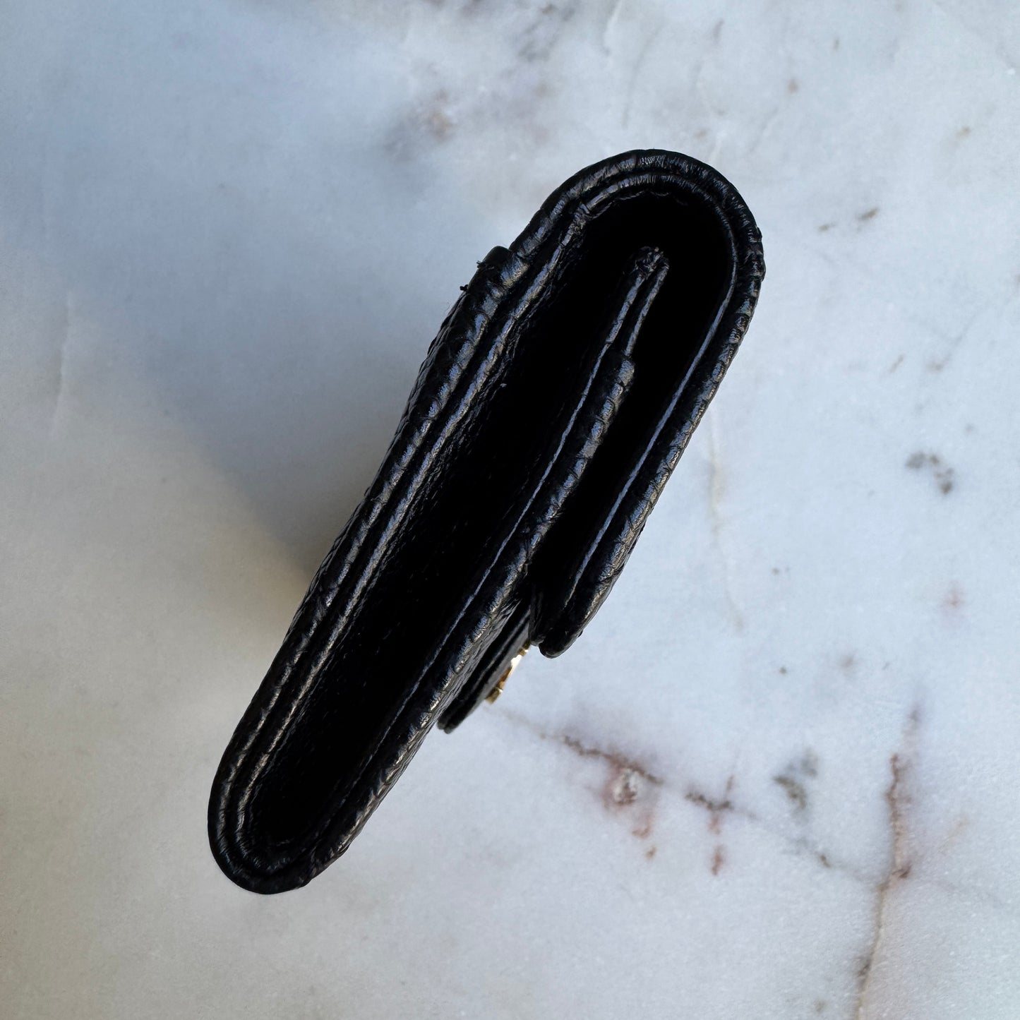 Chanel Caviar Classic Flap Card Holder Wallet