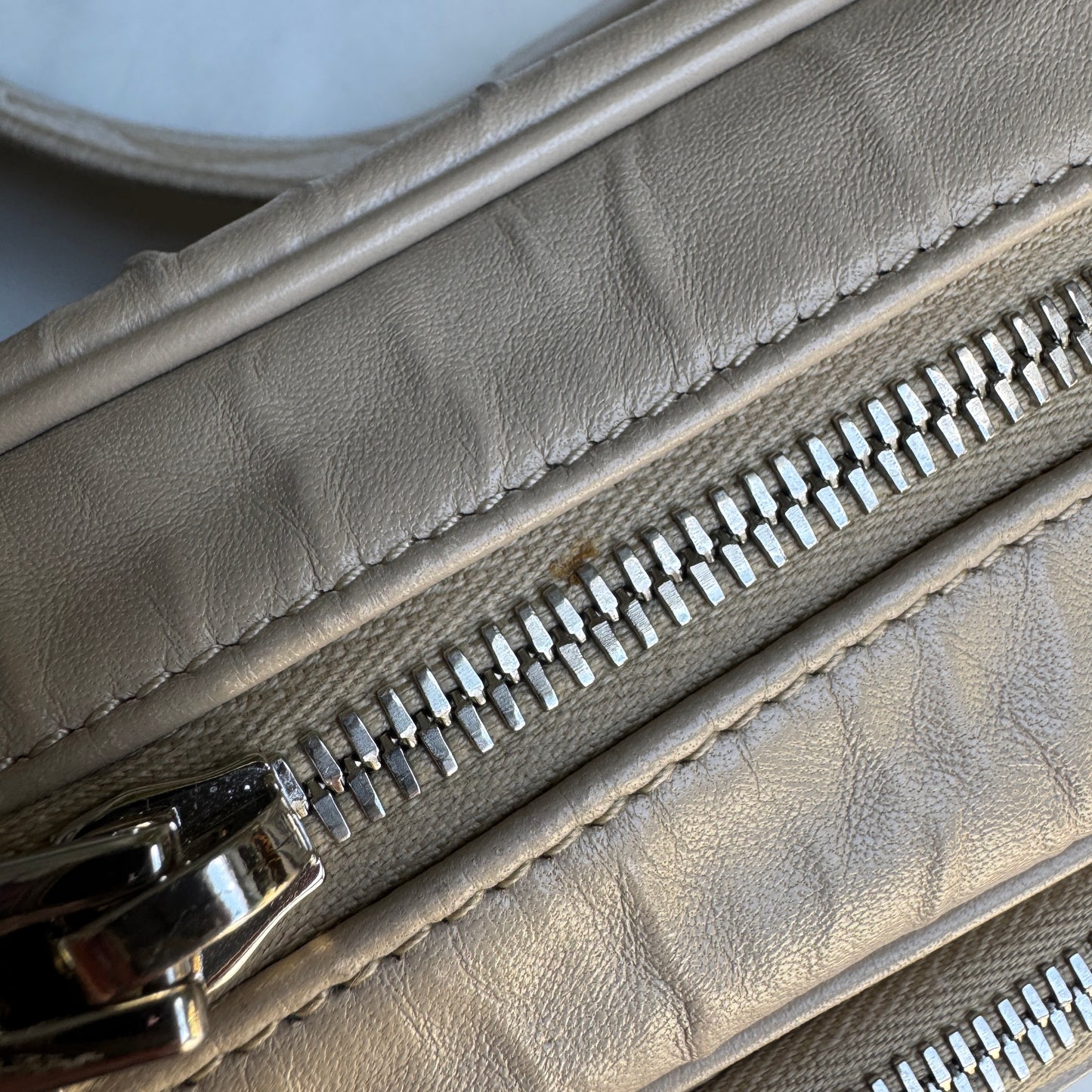 Prada Nappa Antique Leather Multi Pocket Crossbody