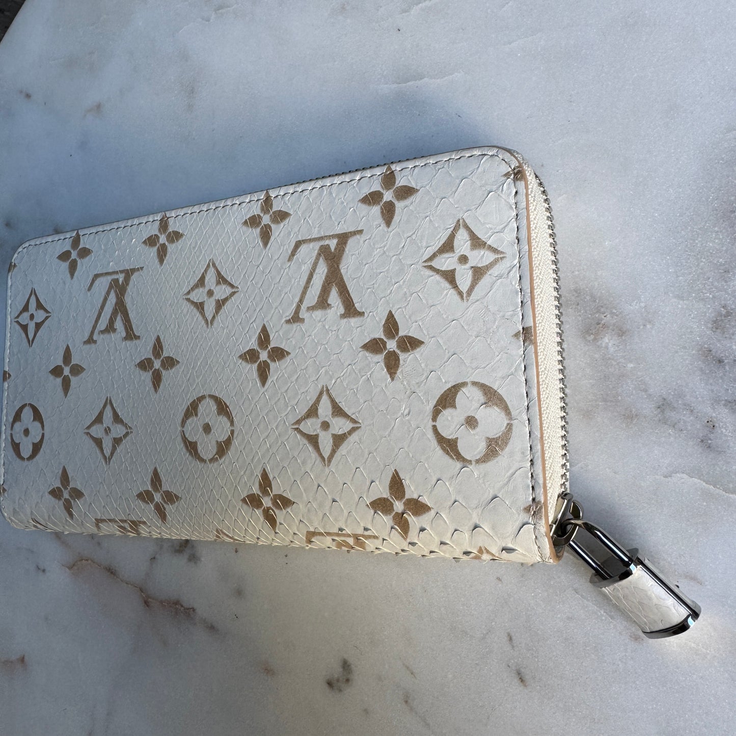 Louis Vuitton Python Zippy Wallet