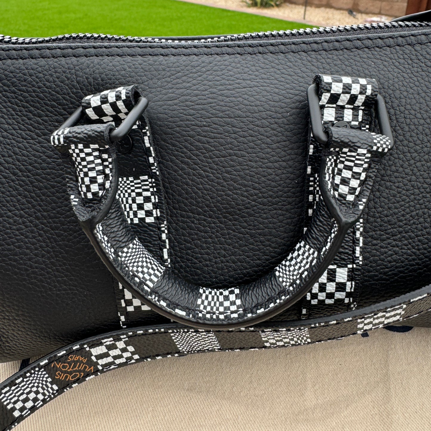 Louis Vuitton City Keepall XS Damier Distorted Boston