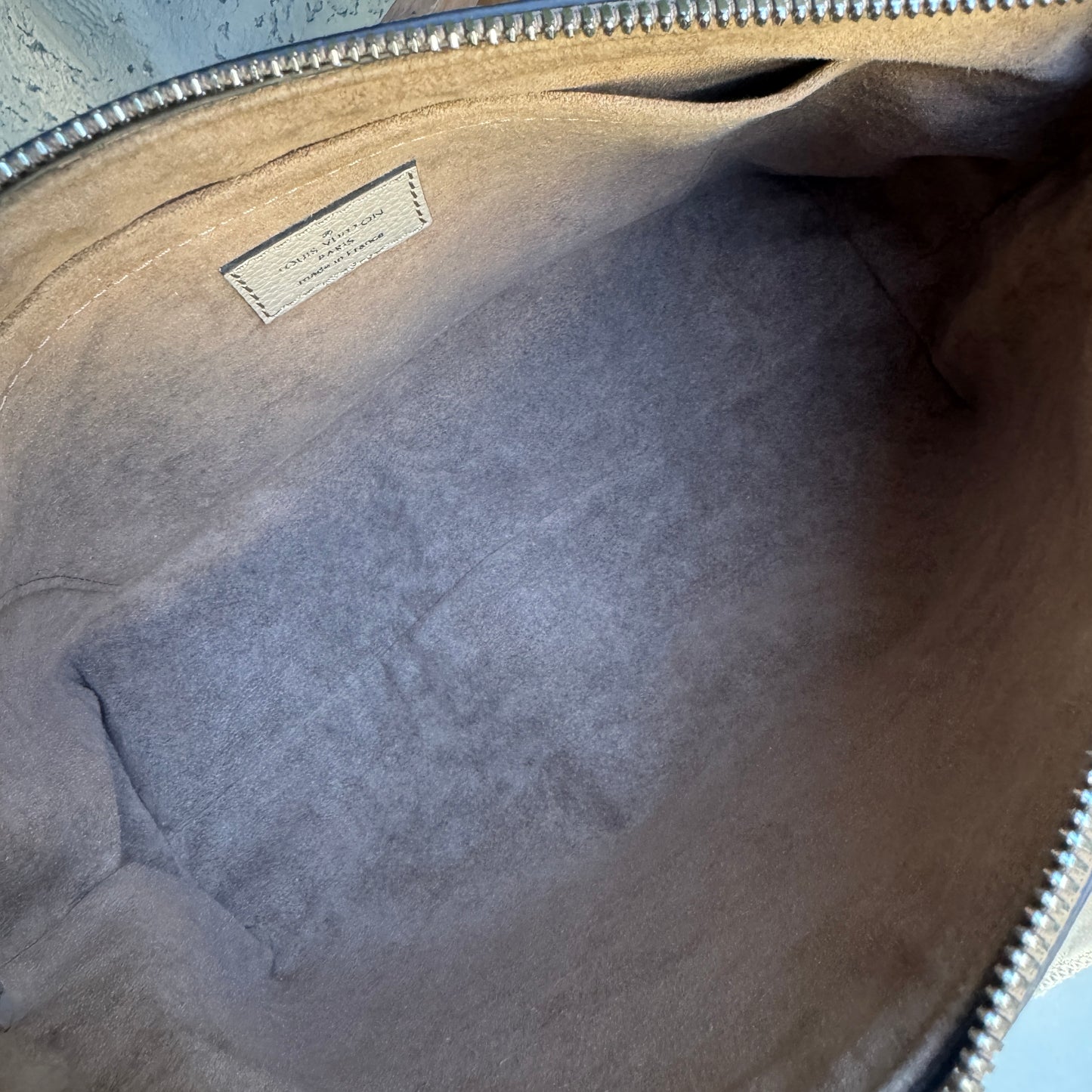 Louis Vuitton Monogram Mahina Leather Hand It All PM Crossbody