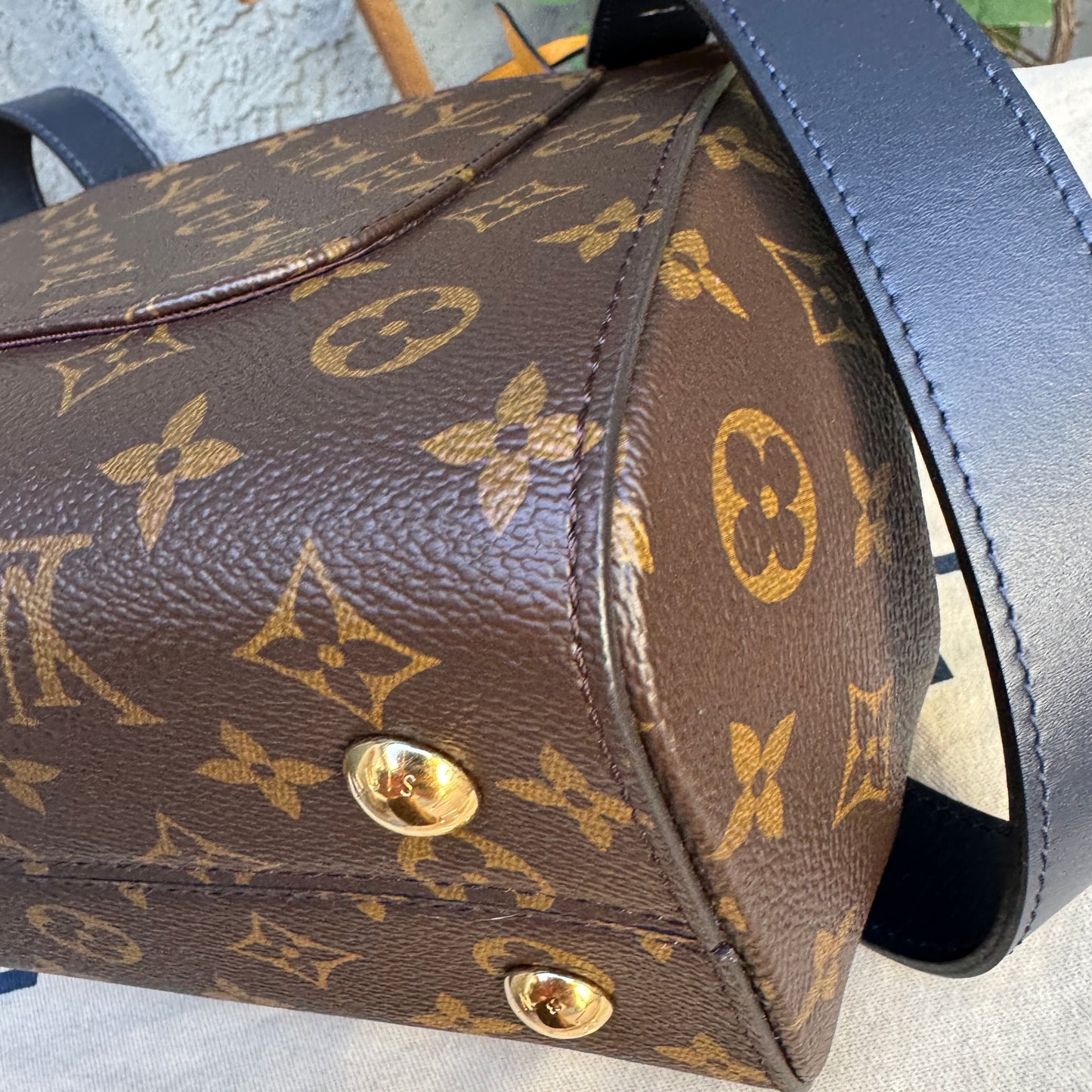 Louis Vuitton Monogram Braided Cluny MM
