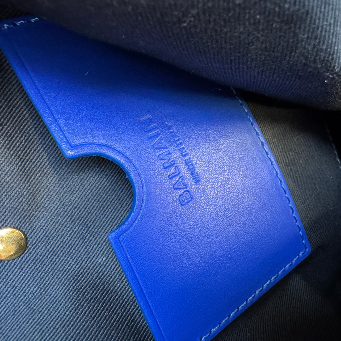 Balmain Monogram Grocery Bag Shopping Tote