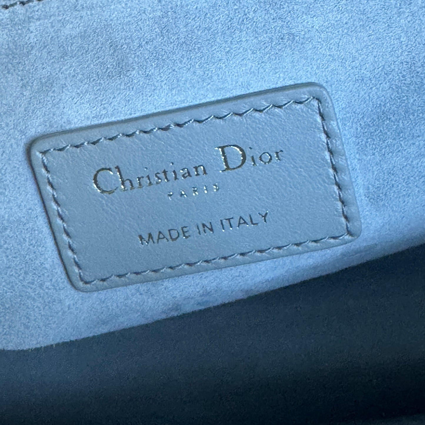 Christian Dior Calfskin Macrocannage Leather Medium Book Tote