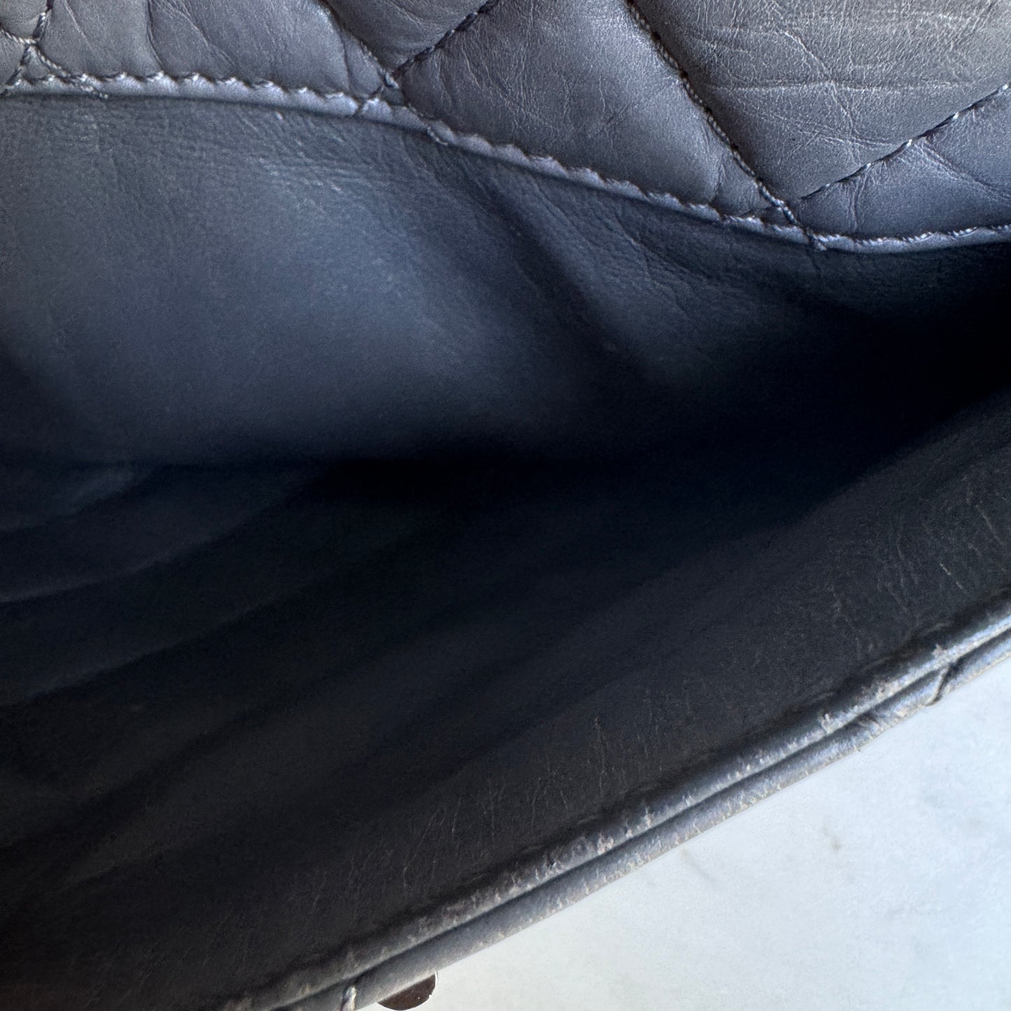 Chanel Quilted Aged Calfskin Large Reissue Camera Bag