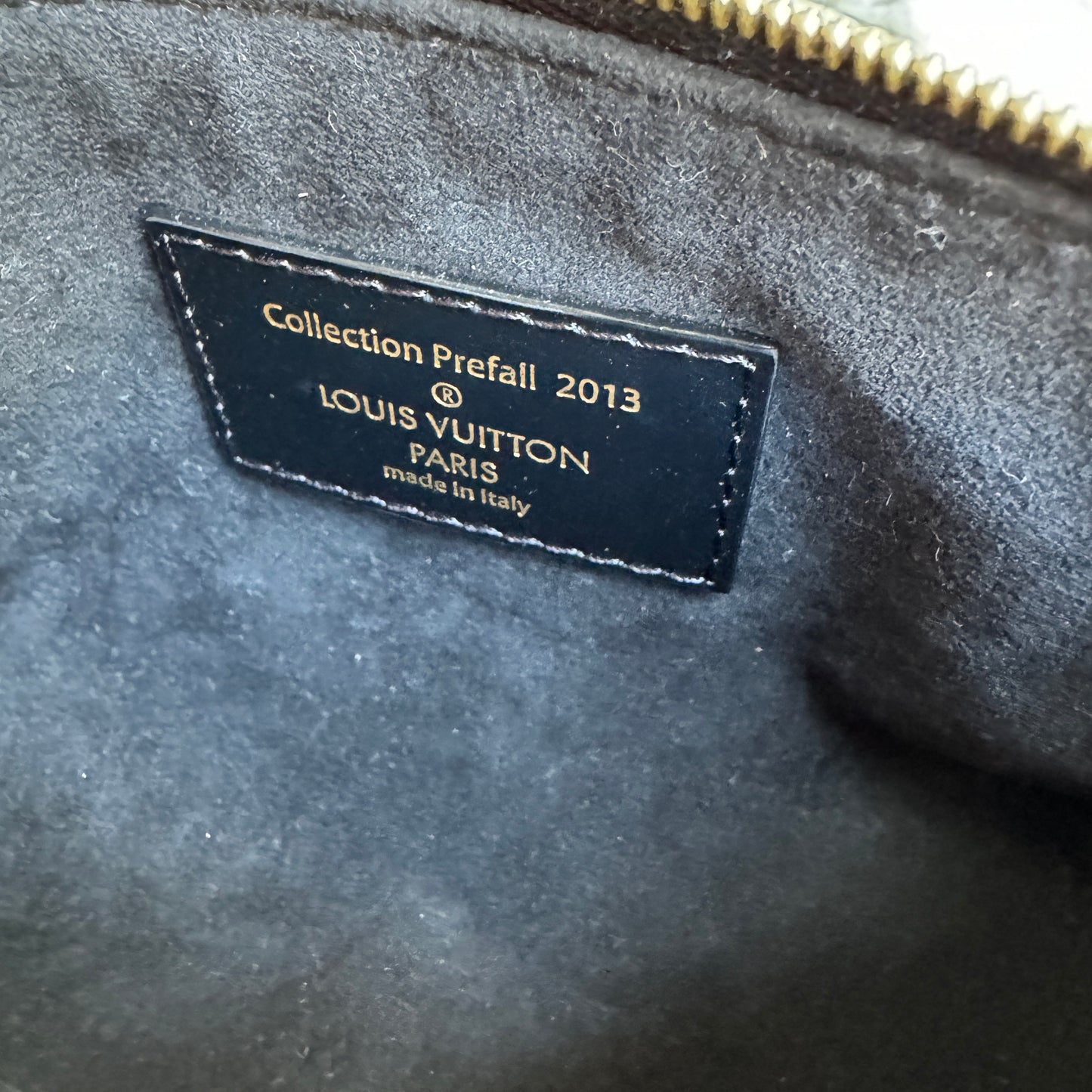 Louis Vuitton Damier Ebene Paillettes Mini Pochette Accessoires