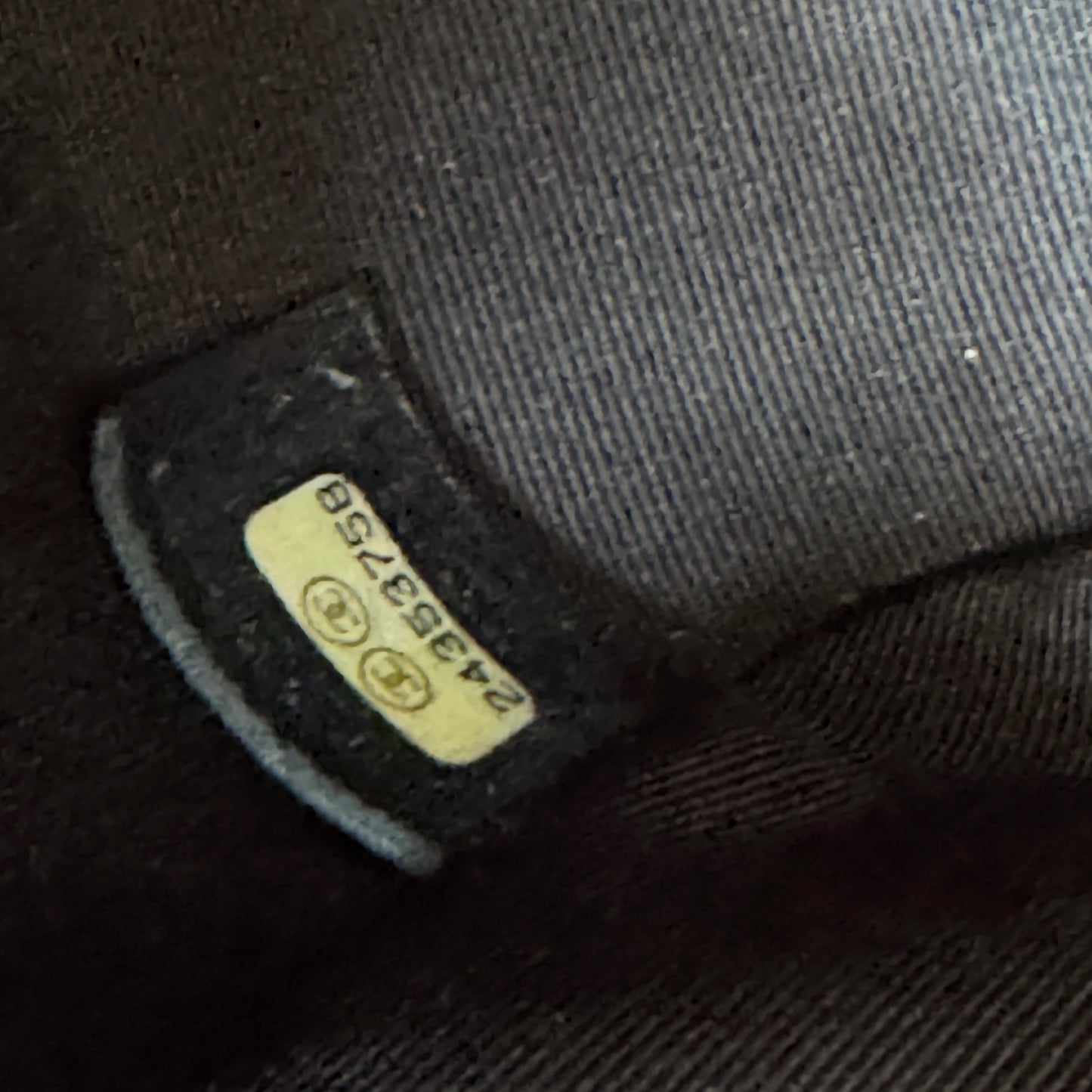 Chanel Calfskin Chevron Quilted Top Handle Flap Crossbody