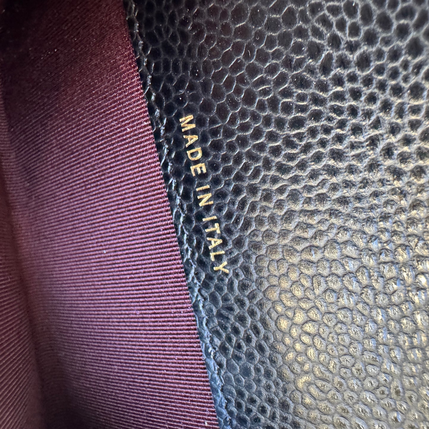 Chanel Caviar Classic Flap Card Holder Wallet