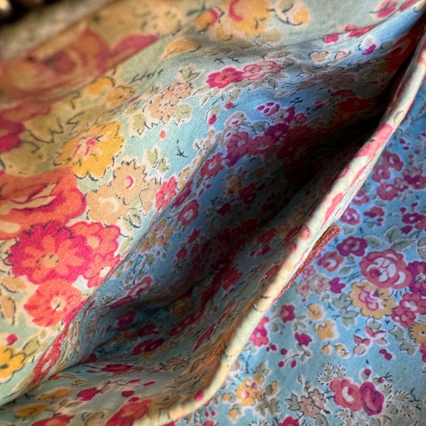 Louis Vuitton Denim Patchwork Pouchy Shoulder Bag