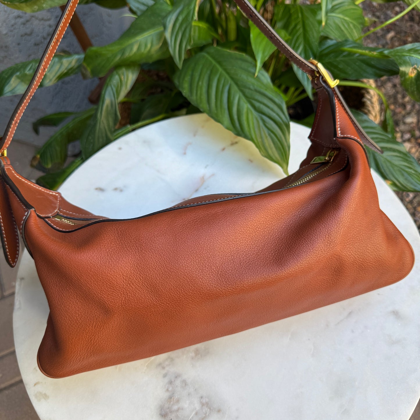 Celine Supple Calfskin Medium Romy Shoulder Bag