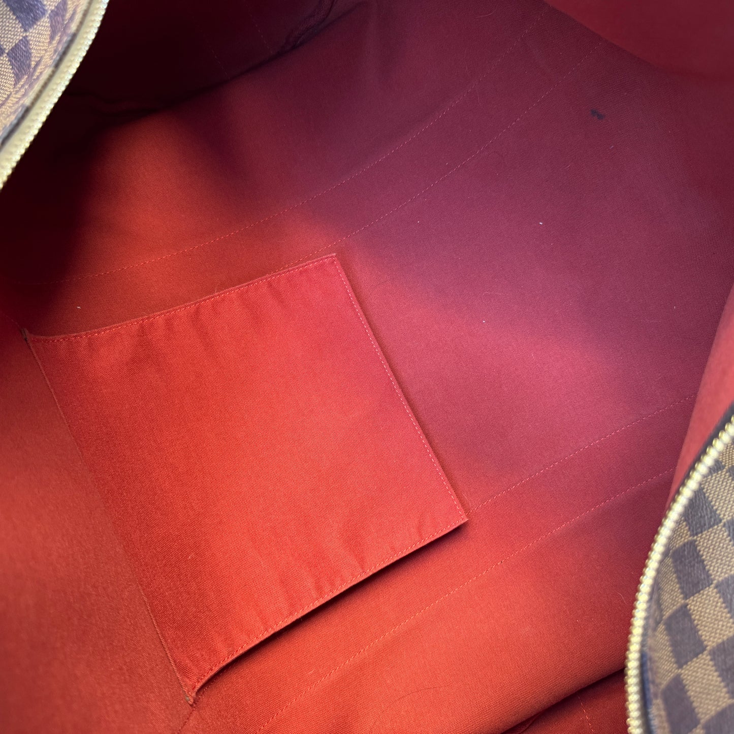 Louis Vuitton Vintage Damier Ebene Golf Cup Sac Polochon 55 Duffle