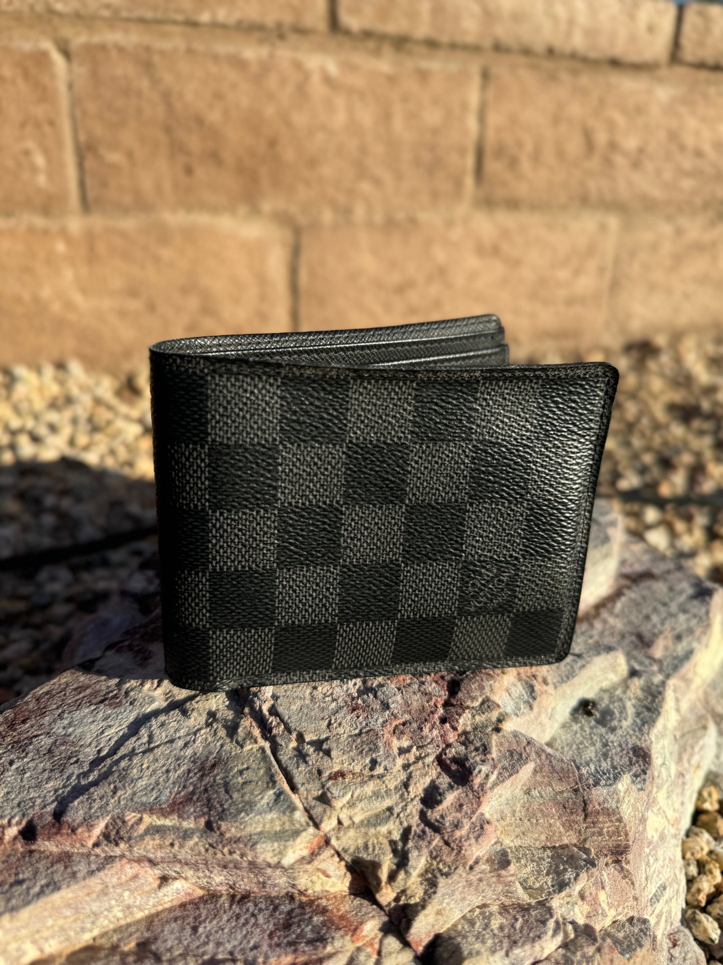 Louis Vuitton Multiple Damier Graphite Bifold Wallet