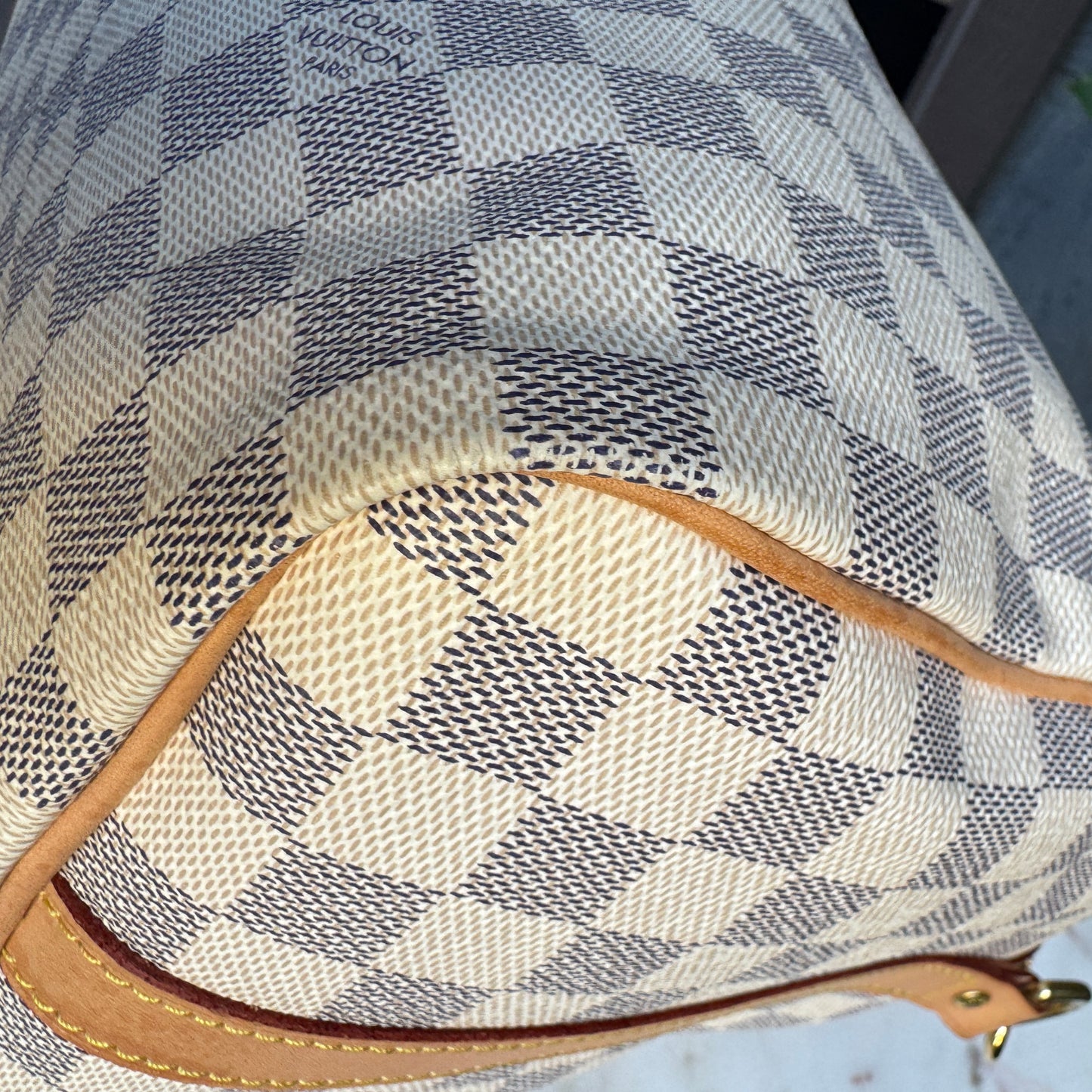 Louis Vuitton Damier Azur Speedy 30 Bandouliere