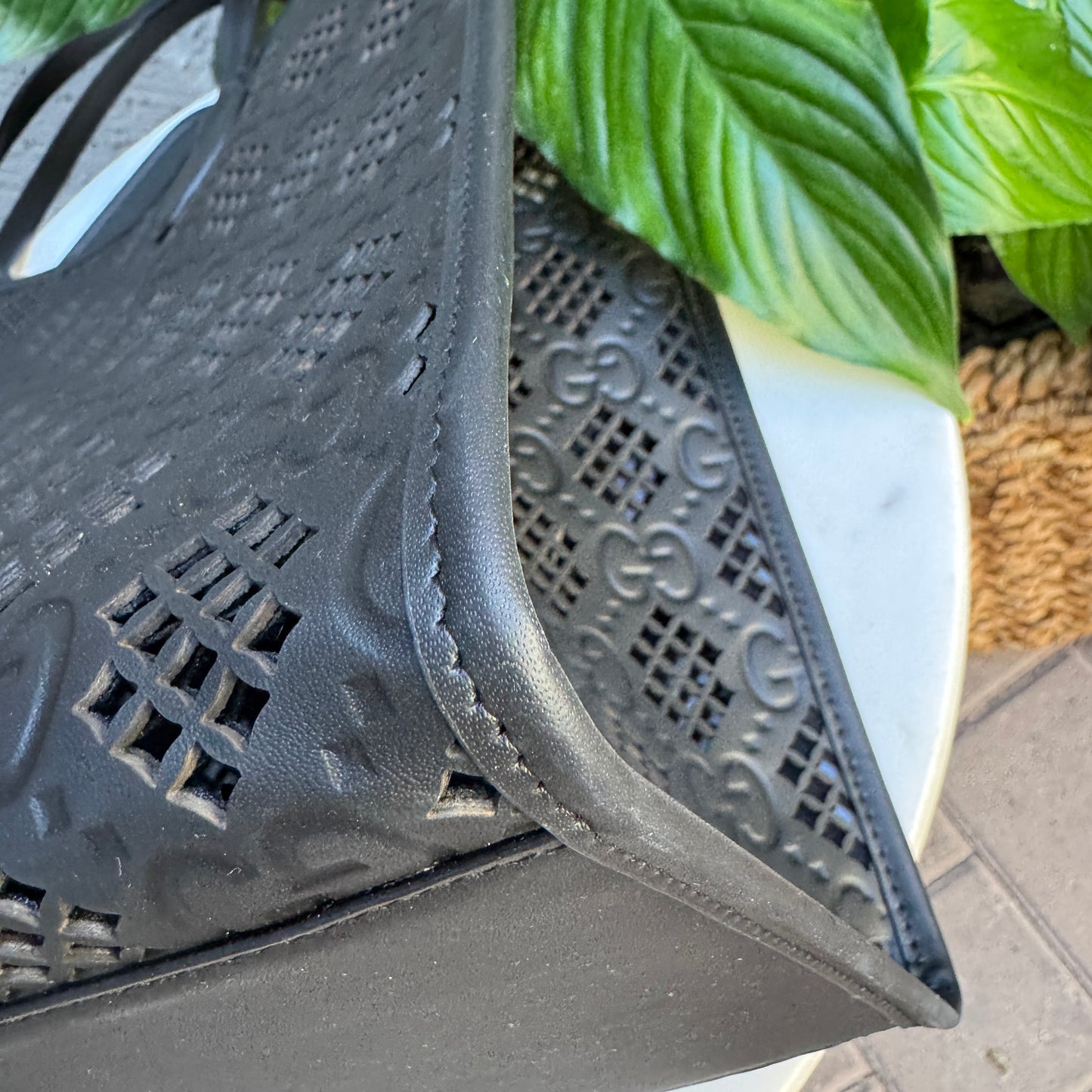 Gucci Ophidia Perforated Tote Bag