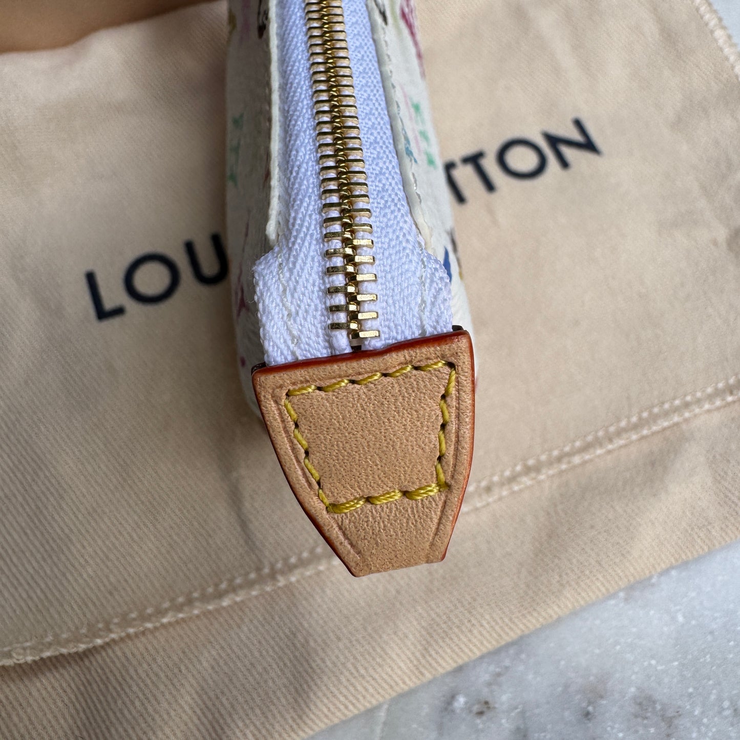 Louis Vuitton x Takashi Murakami Micro Pochette Bag Charm