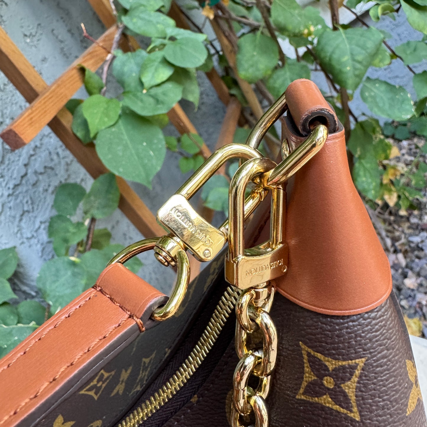 Louis Vuitton Reverse Monogram Loop Hobo Shoulder Bag