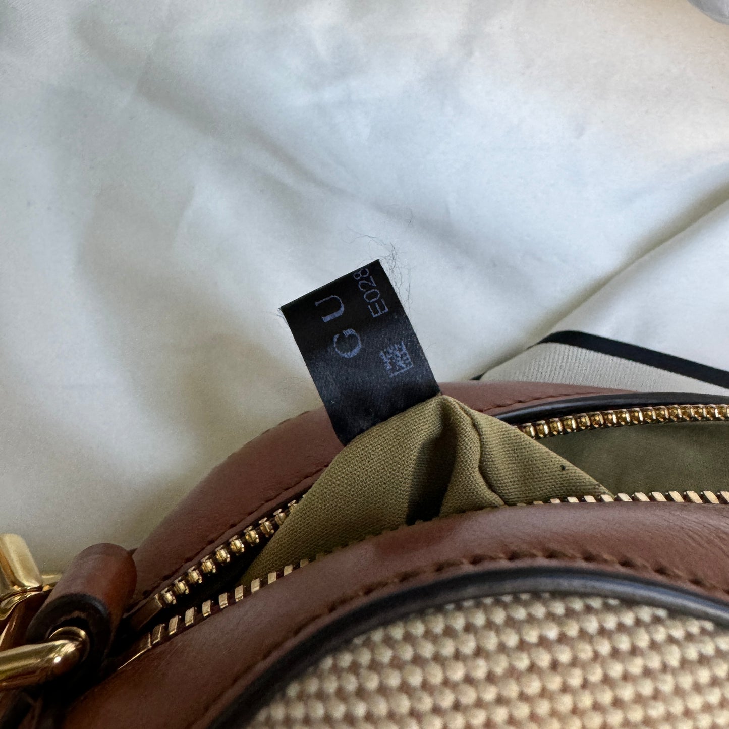 Gucci GG Vintage Canvas Crossbody