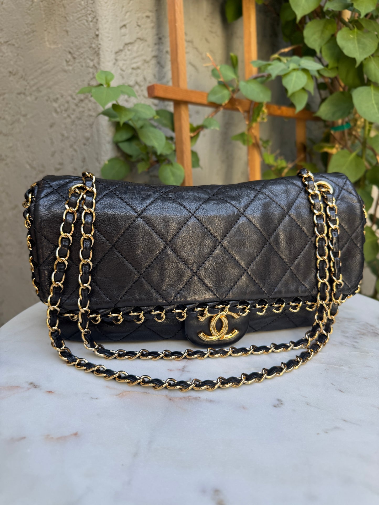 Chanel Chain Me Medium Single Flap Shoulder Bag