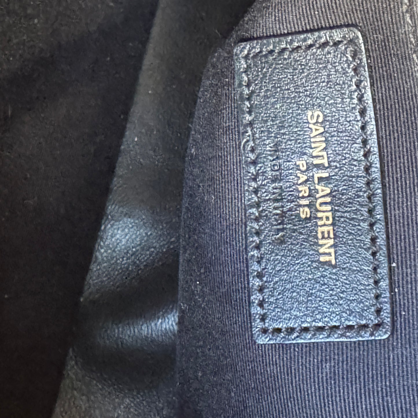 Saint Laurent Quilted Lambskin Le Maillon Camera Bag