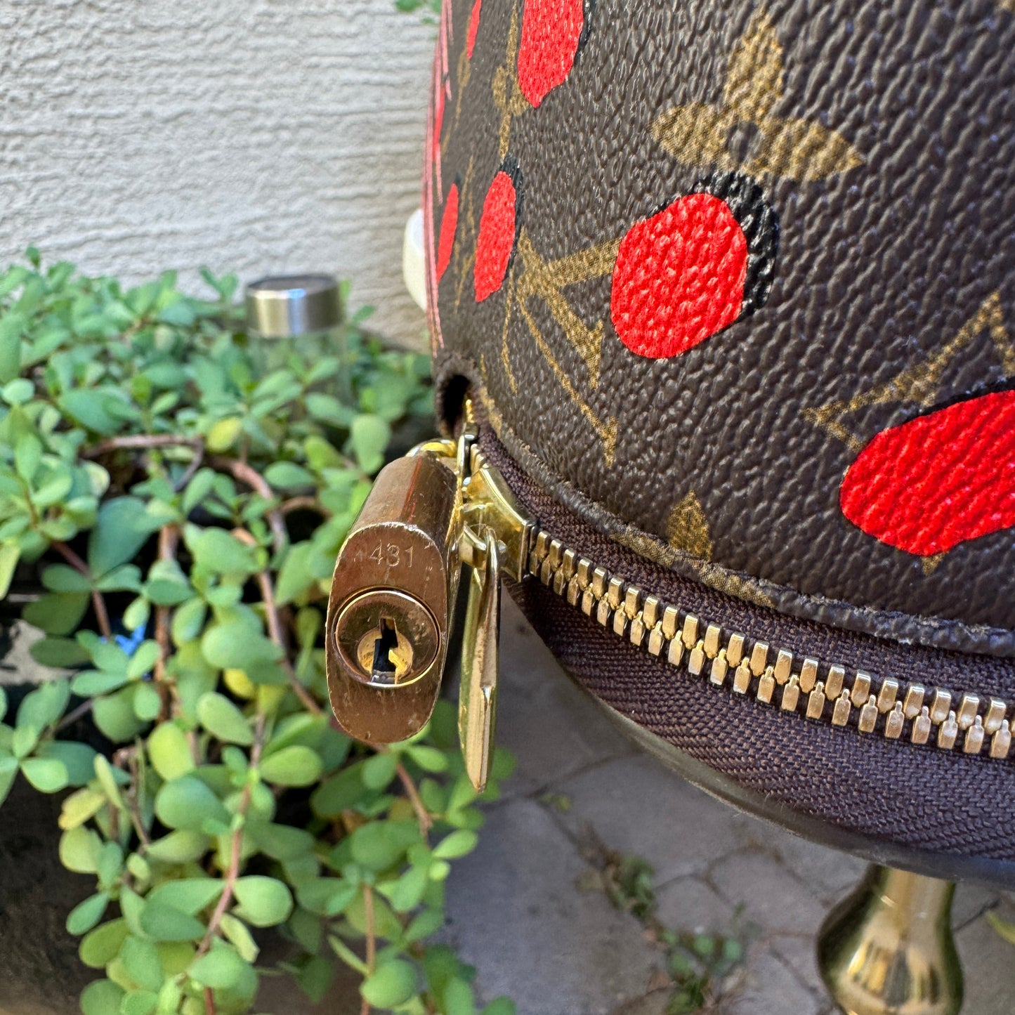Louis Vuitton Monogram Jungle Dots Pégase Légère 55 Suitcase