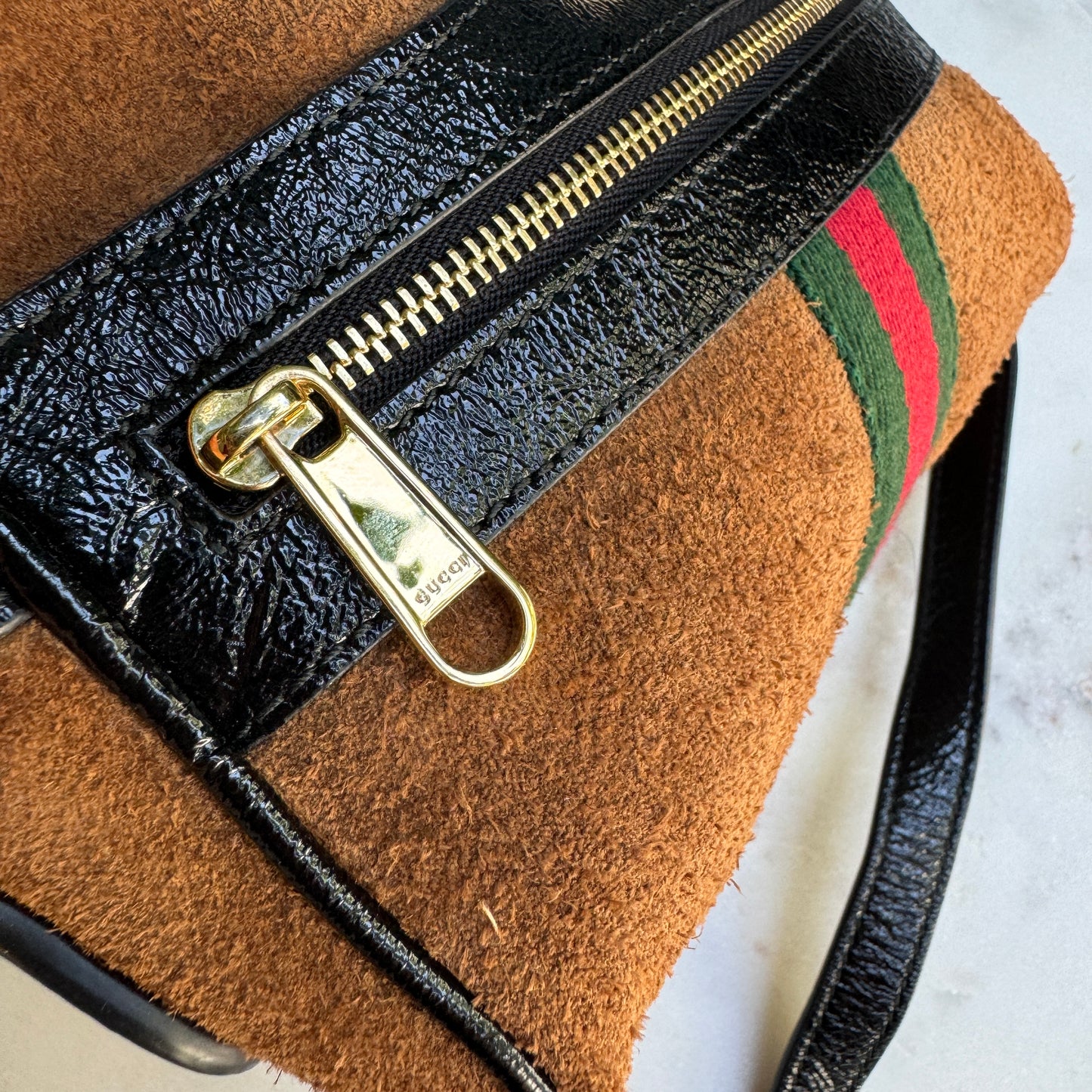 Gucci Ophidia Suede Crossbody