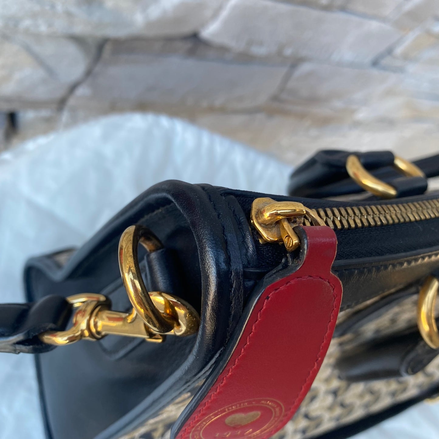 Salvatore Ferragamo Interlocking Gancini Satchel