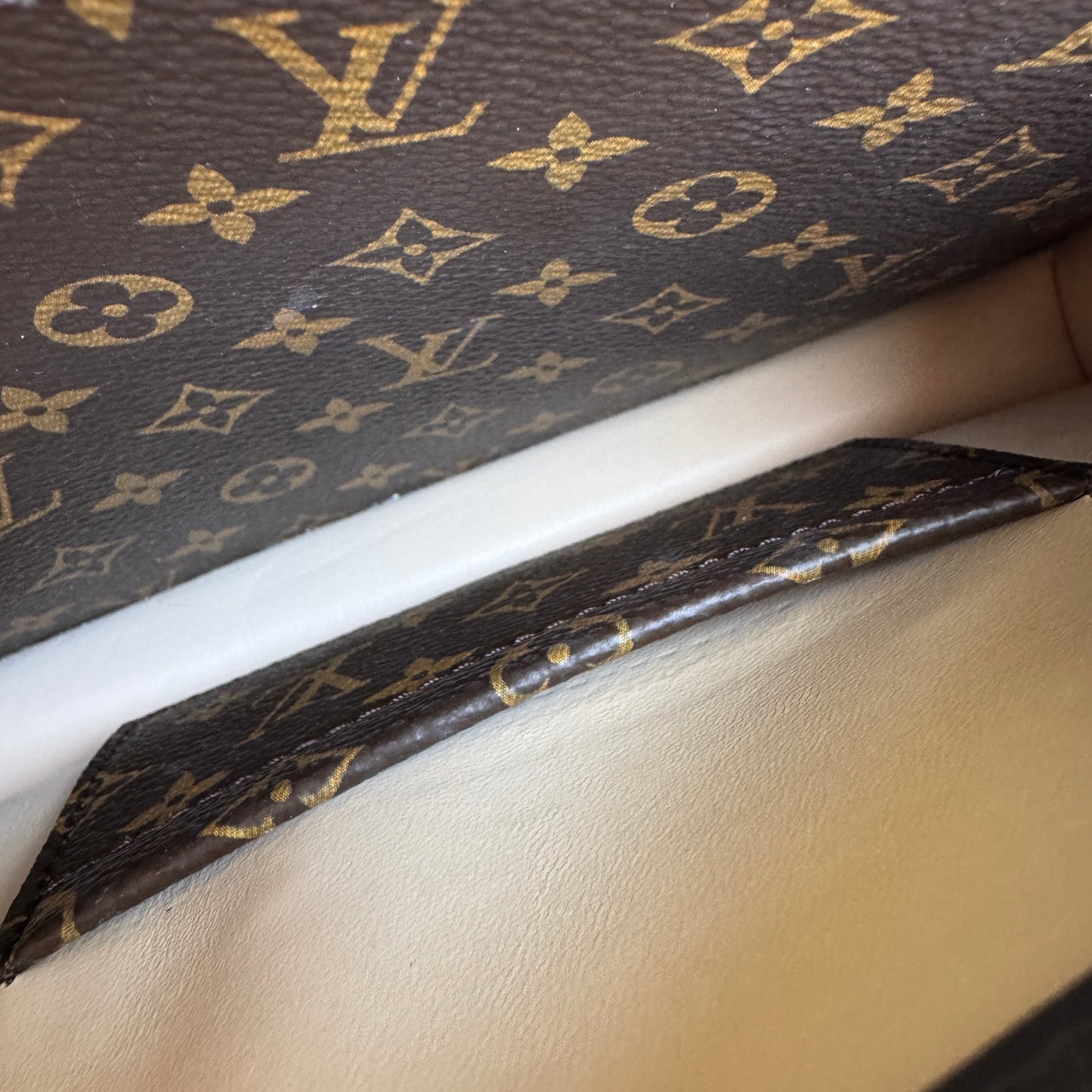 Louis Vuitton Reverse Monogram Trunk Clutch