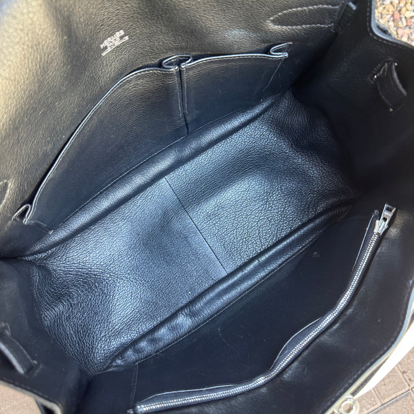 Hermès Togo Leather Jypsiere 34