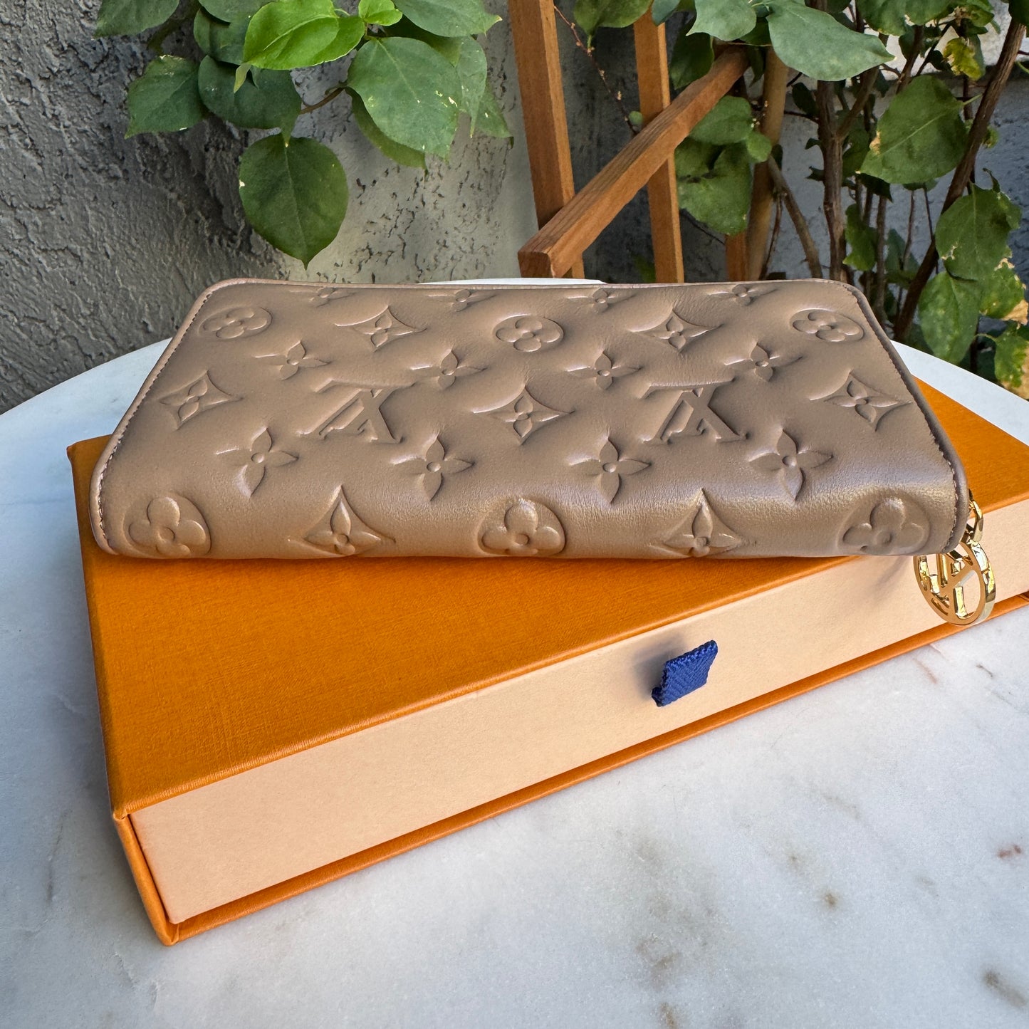 Louis Vuitton Coussin Empreinte Monogram Leather Zippy Wallet