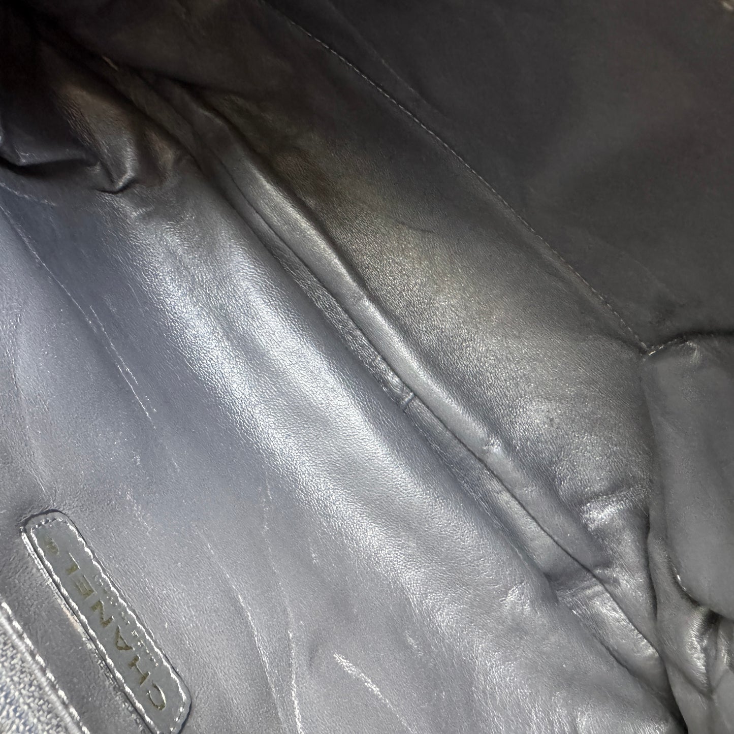 Chanel Maxi Jersey Bubble Single Flap Quilt Shoulder Bag