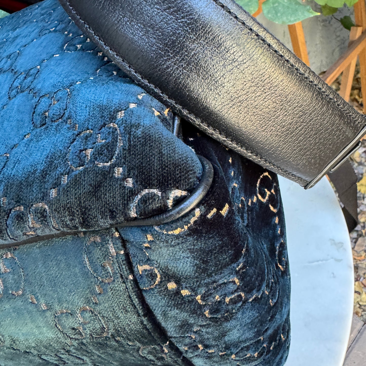 Gucci GG Marmont Velvet Backpack