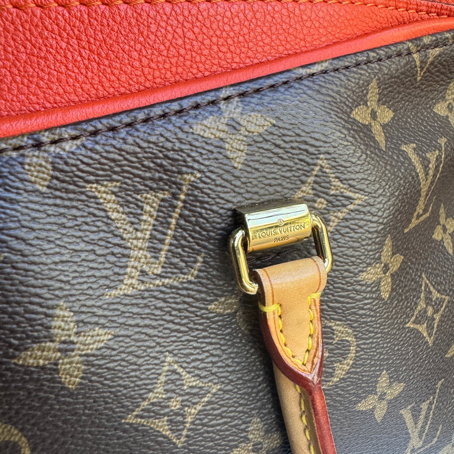 Louis Vuitton Pallas MM Monogram Shoulder Bag