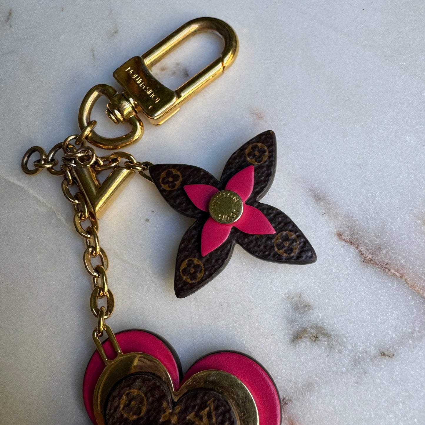 Louis Vuitton Blooming Flowers Bag Charm
